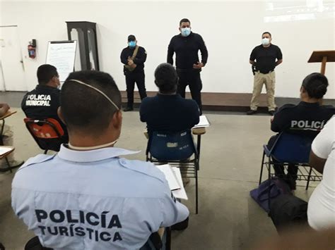 Se Actualizan Elementos De La Ssp Con Técnicas Y Tácticas Policiales