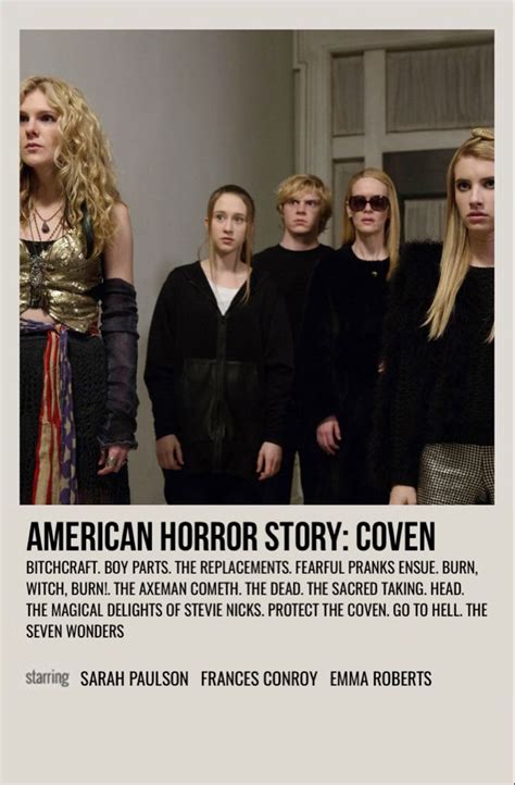 An Ad For American Horror Story Coven