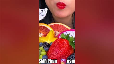 Colorful Fruit Platter Part 2 Asmr Phan Youtube