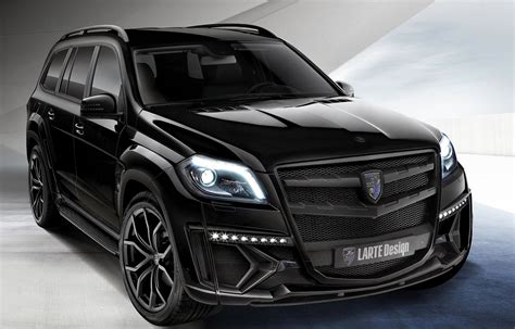 Larte Designs Mercedes Benz Gl Class Has Joined The Dark Side Autoevolution