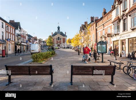 Market Place, Henley-on-Thames, Oxfordshire, England, GB, UK Stock ...