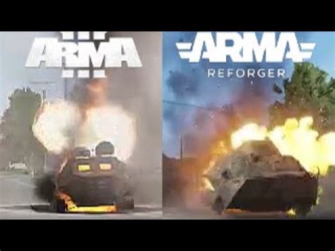 Arma Reforger Vs Arma Graphics And Gameplay Comparison Youtube