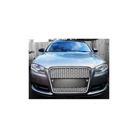 Grill Audi A4 B7 Rs Type 11 04 03 08 Matt Silver