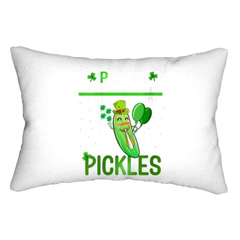 P Is For Pickles St Patricks Day Funny Pickle Lover Cucumber Gifts