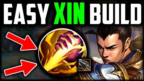 Easy Xin Zhao Build For Beginners Season 14 League Of Legends Xin