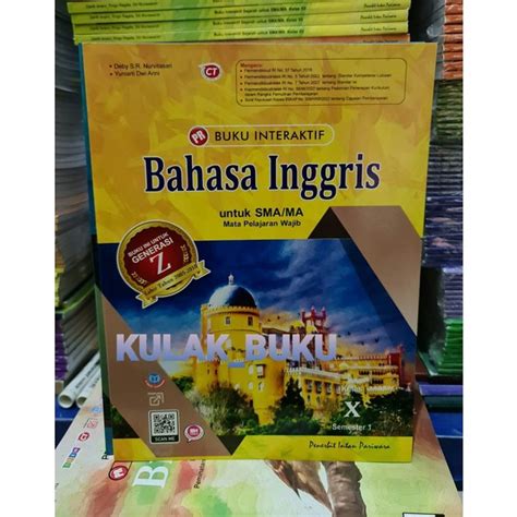 Jual Buku Lks Pr Interaktif Bahasa Inggris Kelas X 10 Semester 1 Tahun