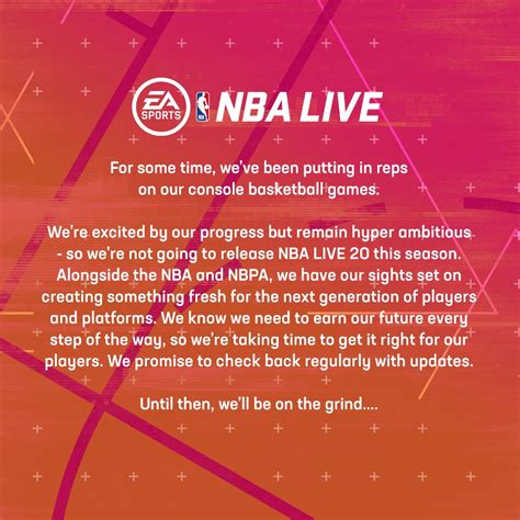 EA SPORTS NBA LIVE (@EASPORTSNBA) / Twitter