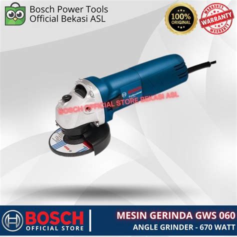 Jual Gerinda Tangan Gws Angle Grinder Watt Shopee Indonesia