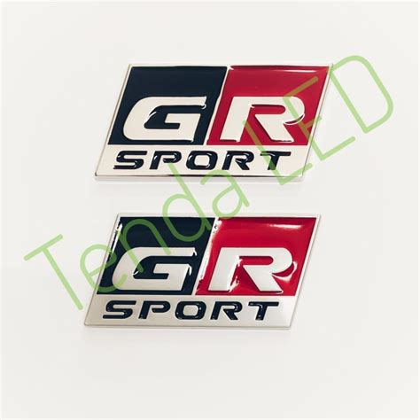 Jual Emblem GR Sport Untuk Body Dan Grill Warna Kilap Dan Doff Shopee