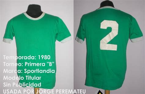 Sarmiento De Junin Home Camiseta De Fútbol 1980