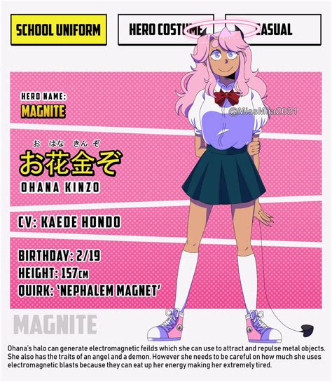 Bnha Oc Ohana Kinzoref By Missmiia On Deviantart