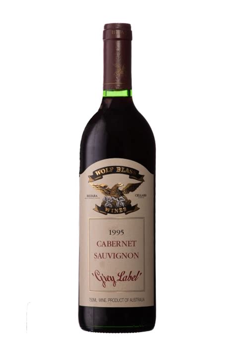 Wolf Blass Grey Label Cabernet Sauvignon 1995 1 1 X 1 750ml