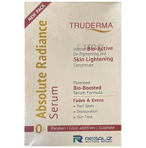 Regaliz Truderma Absolute Radiance Serum | Paraben Free: Buy bottle of 30.0 ml Serum at best ...