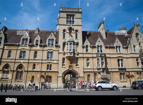 Balliol College Broad Street Oxford Oxfordshire England Uk Stock
