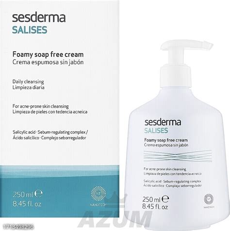 Sesderma Foaming Cleansing Cream Salises Foamy Soap Free Cream Ml