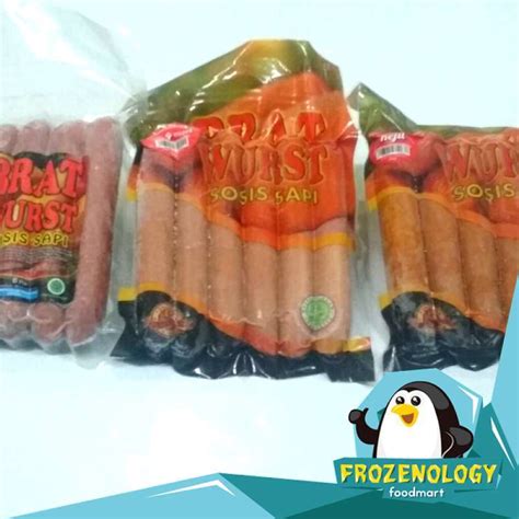 Promo Sosis Sapi Bratwurst Bakar Beef Sausage King Food Frozenology