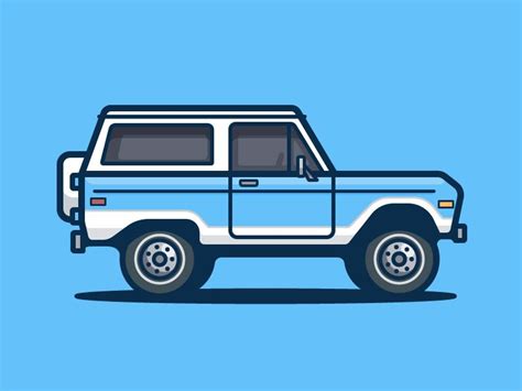 Ford bronco drawing info | DRAWING 99