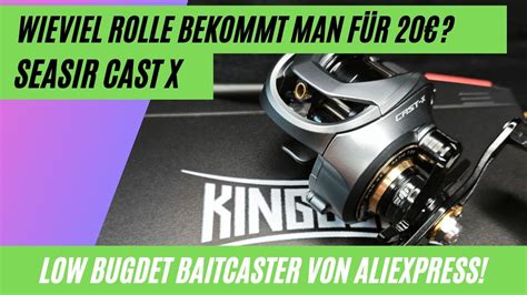 Seasir Cast X Baitcaster Rollenvorstellung Inkl Wartung YouTube