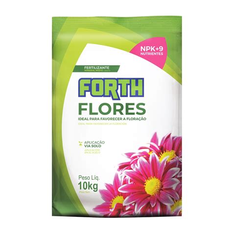 Adubo FORTH Flores 10 Kg Agricampo