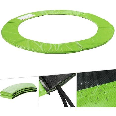 AREBOS Coussin De Protection Des Ressorts Pour Trampoline 366 Cm Vert Clair