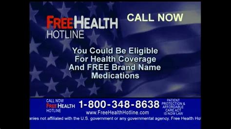 Free Health Hotline Tv Spot Ispot Tv