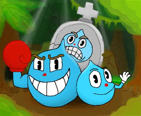 Cuphead Goopy Le Grand All Forms By Gianluca850 On Deviantart