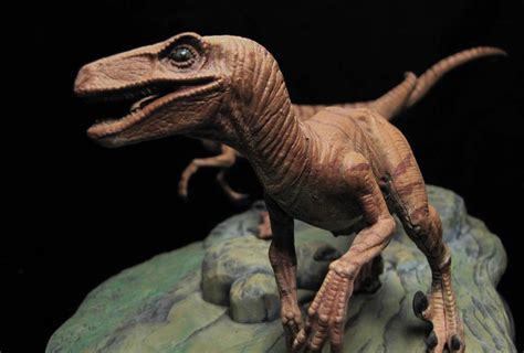 Jurassic Model Kit Park Plastic Velociraptor Gallery Dakkadakka