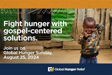 New Promotional Resources Available For Global Hunger Relief Baptist