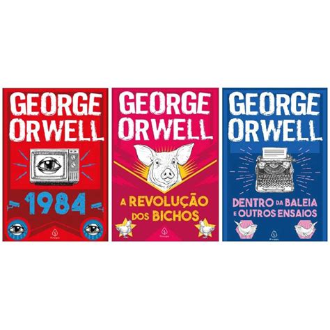 Kit Livros George Orwell A Revolu O Dos Bichos Dentro Da