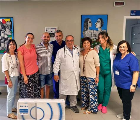 Donano Un Televisore Al Reparto Di Nefrologia Dell Ospedale Di Sciacca