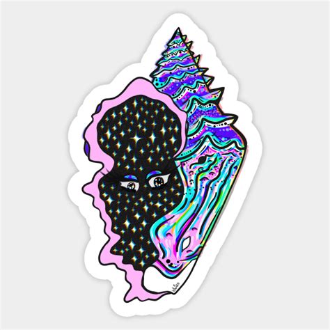 Trippy Universe Trippy Sticker Teepublic