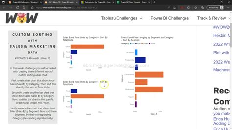 Power Bi Custom Sorting Examples Youtube