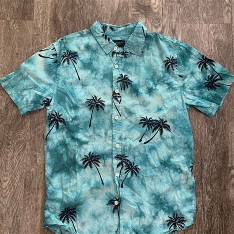 Pacsun Shirts Palm Tree Button Down Shirt Poshmark