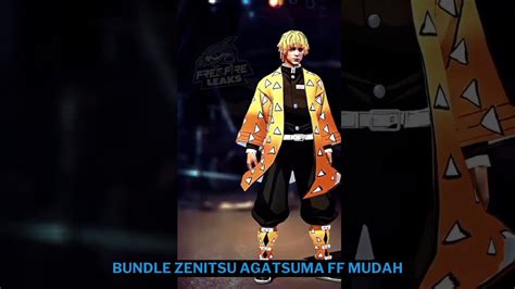 Cara Mendapatkan Bundle Zenitsu Agatsuma FF Mudah