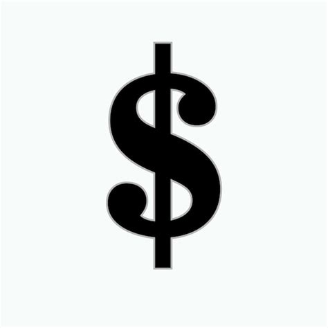 Premium Vector Dollar Icon Currency Symbol Vector