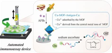 基于 Cu MOF 纳米粒子的点击反应介导的荧光免疫传感器用于食品样品中黄曲霉毒素 B1 的超灵敏和高通量检测 Journal of