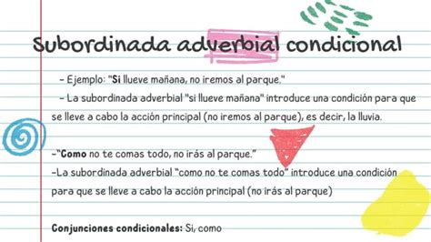 Tipos De Oraciones Subordinadas Adverbiales Pdf