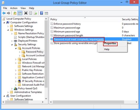 How To Set Password Must Meet Complexity Requirements