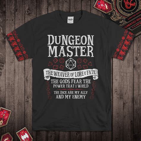 Dnd T Shirt Immerse Yourself In Dnd Game Dndsstore