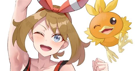 ポケットモンスター ハルカとアチャモ アサクラククリのイラスト Pixiv