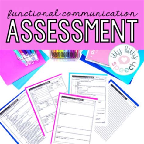 Functional Communication Assessment For Early Language Learners And Aac Speech Therapy Classful