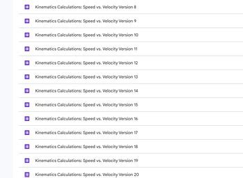 Kinematics Calculations Speed Vs Velocity Google Quiz Form 20 Pack