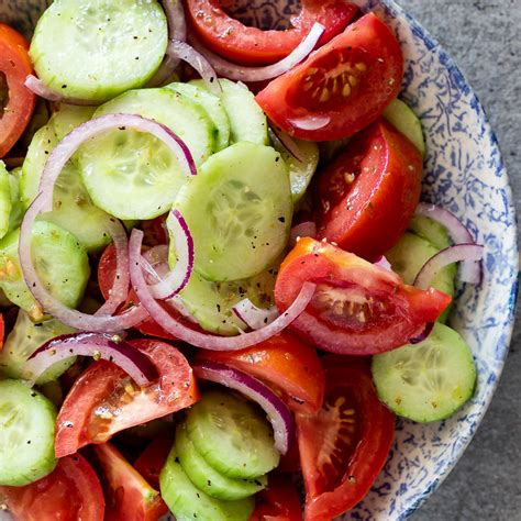 Cucumber, Tomato, Onion Salad – Hometown Produce Company