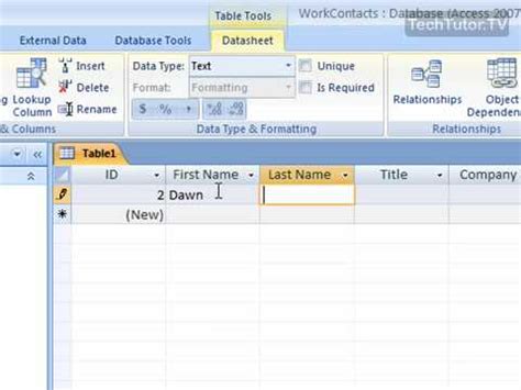 How To Build A Database In Access Behalfessay