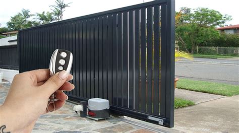 Mild Steel House Gate Automation Remote Operated Sliding Gate For Home