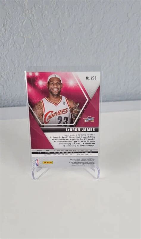 LeBron James 2019 20 Mosaic MVP S 298 EBay