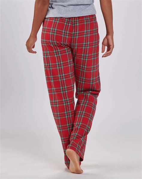 Boxercraft Womens Haley Stewart Tartan Plaid Flannel Pajama Pant