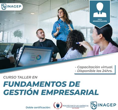 Curso taller en fundamentos de gestión empresarial INAGEP