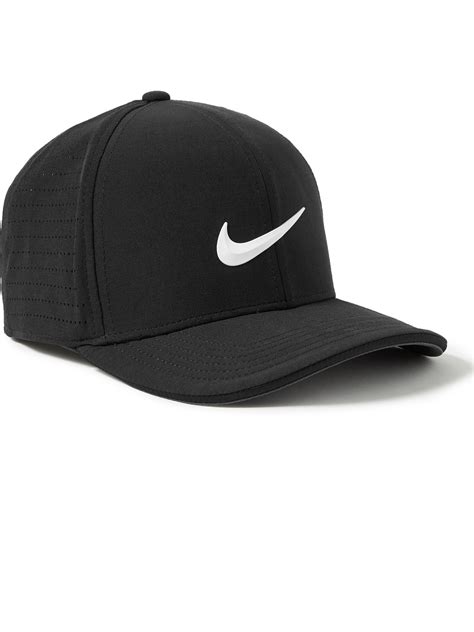 Nike Aerobill Classic99 Perforated Dri Fit Adv Golf Cap In Black Modesens