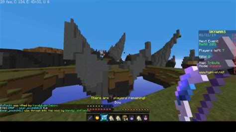 Playing Skywars As Usual Skywars Minecraft Youtube